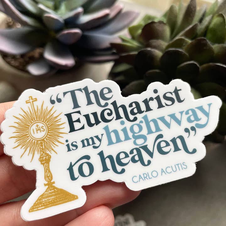 The Stump of Jesse - Wholesale Sticker - Carlo Acutis Sticker | Catholic Sticker1