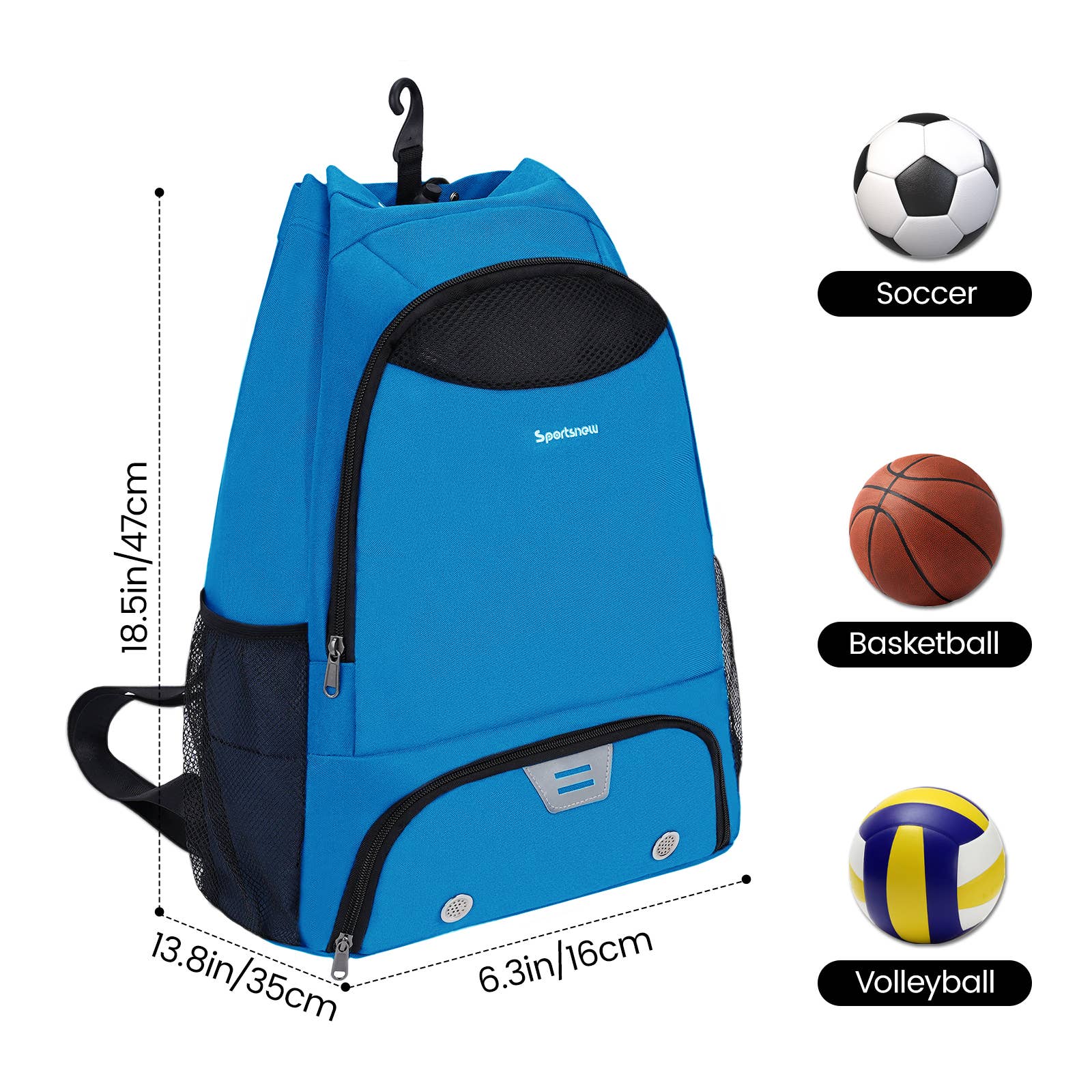 wandf - Wholesale Backpack - Unisex - Drawstring Backpack Soccer Basketball Backpack Gym Bag86