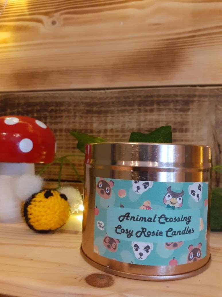 Cosy Rosie Candles – Engroshandel Gavelys – Animal Crossing Style Candle Håndlavede Veganer Soy Marshmallow1