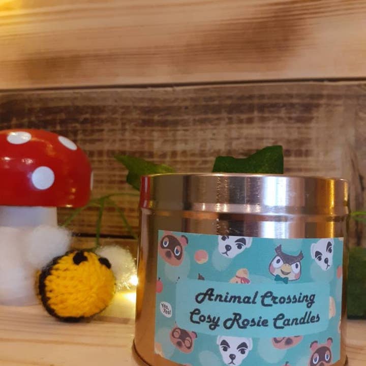 Cosy Rosie Candles – Engroshandel Gavelys – Animal Crossing Style Candle Håndlavede Veganer Soy Marshmallow1