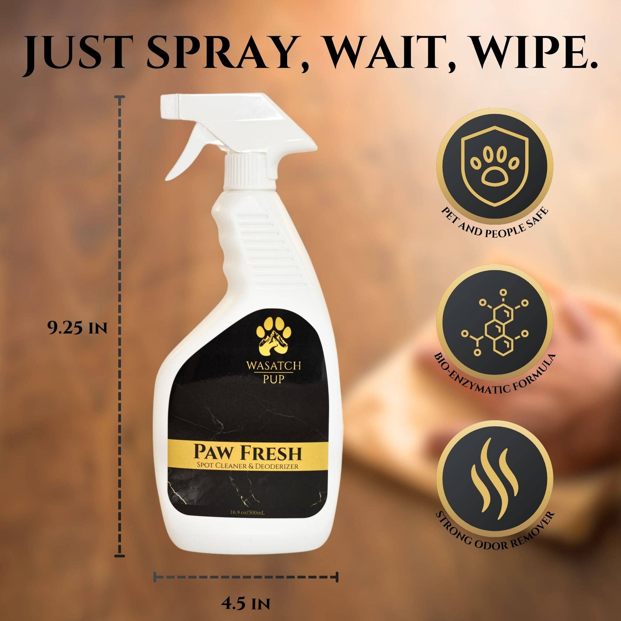 Wasatch Pup - Vente Spray désodorisant - Paw Fresh | Nettoyant et Désodorisant pour Taches2
