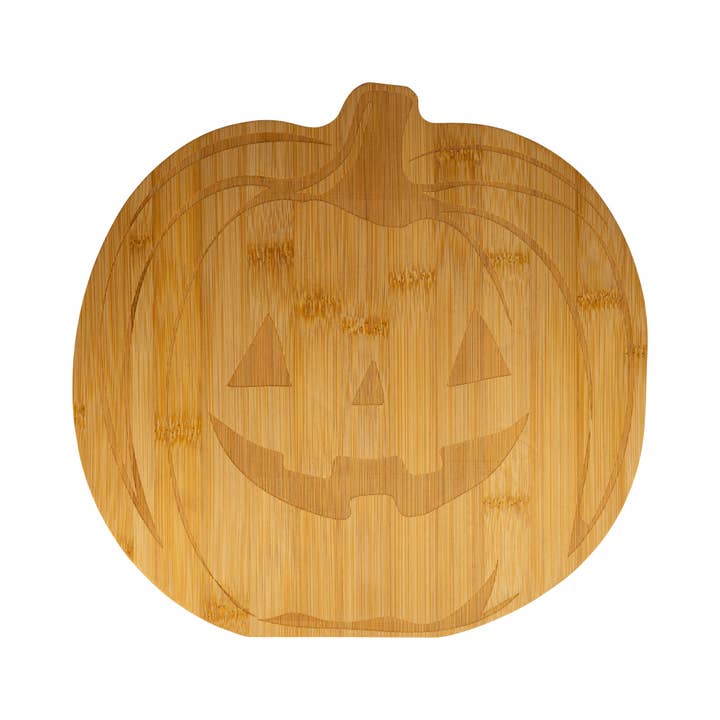 HAL1229 - Pumpkin Wood Cutting Board for wholesale by My Mind’s Eye