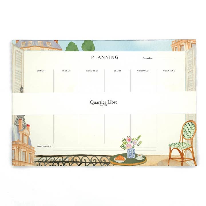 Programma Colazione a Parigi Quartier Libre per la vendita all'ingrosso da parte di Quartier Libre Papier