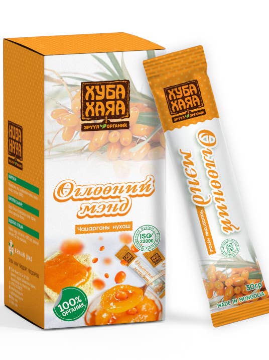 Seabuckthorn Puré for engroshandel hos Mongulai