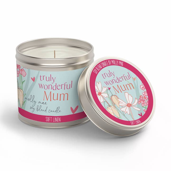 Kerze - Liebe Mama (MMCAN11) für den Großhandel von Molly Mae Ltd