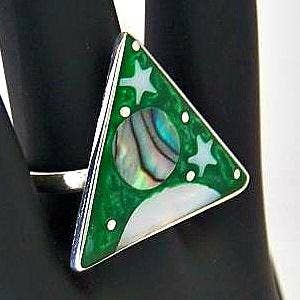 Costello International – wholesale Cocktail/Statement Ring – Celestial Scene Ringar4