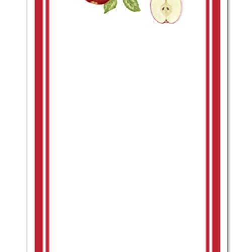Alice's Cottage - Wholesale Notepad - Magnetic Note Pad 14-506 Apples