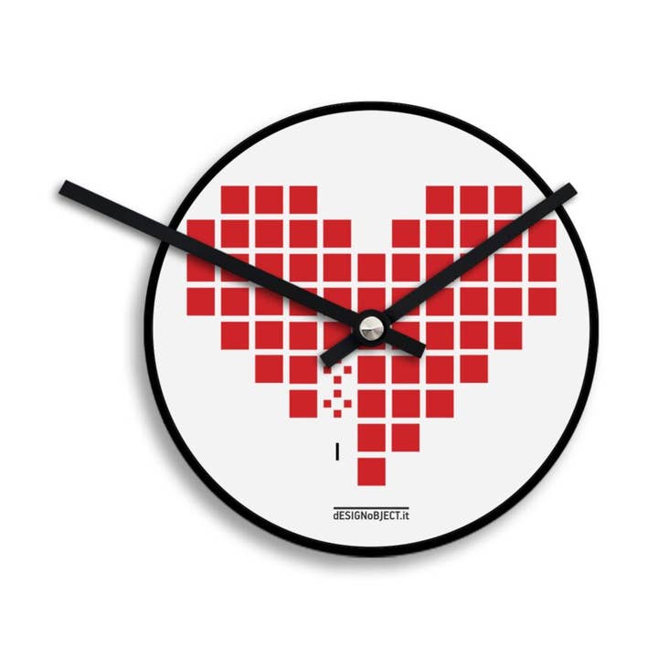 Reloj De Pared Vintage Love Invaders para venta al por mayor de dESIGNoBJECT.it