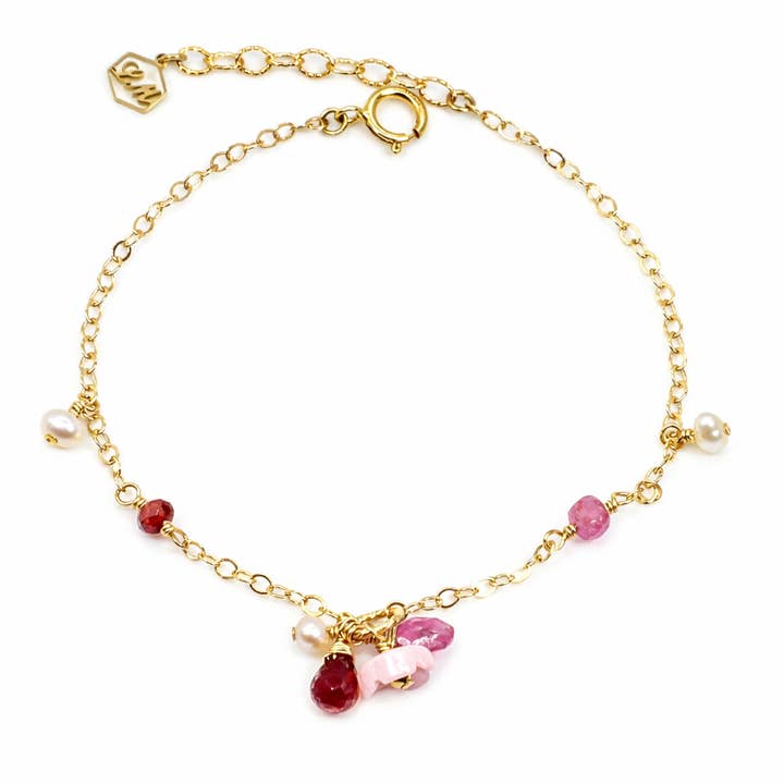 Bracelet en forme de fleur de printemps pour la vente par LA MENO