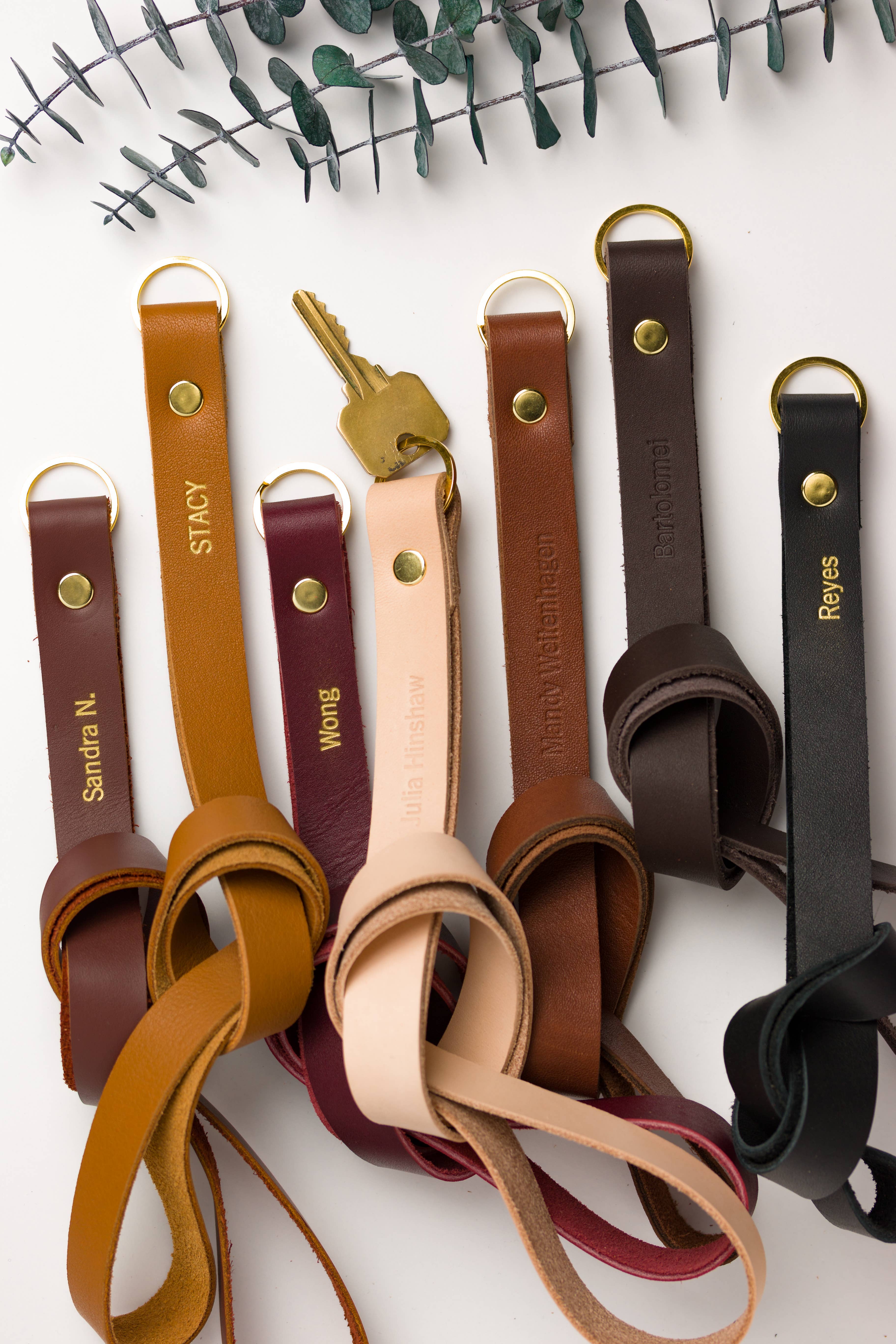 Keyaiira - Wholesale Lanyard - Unisex - Thick Leather Lanyard [Customizable]0