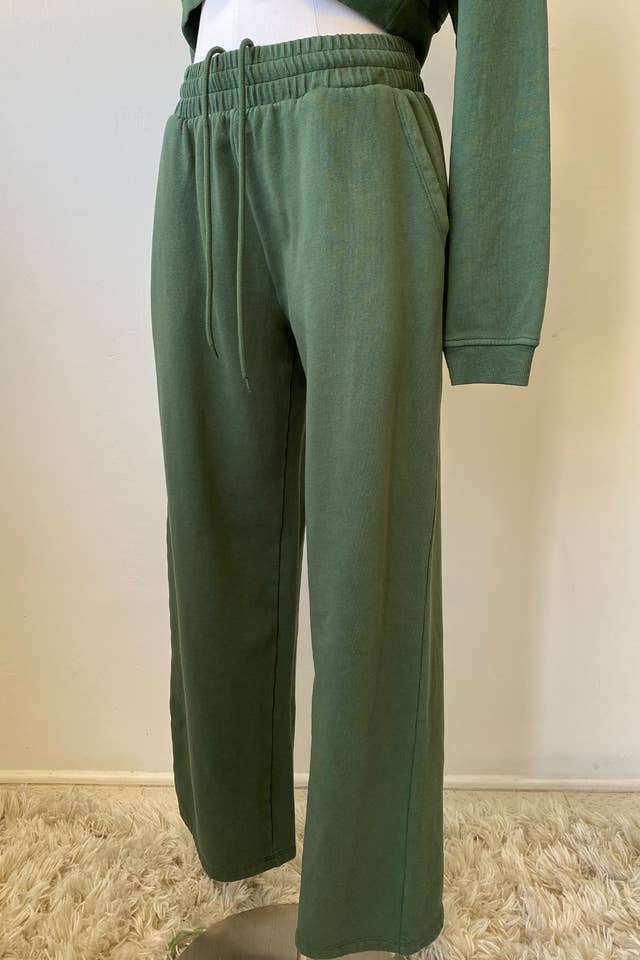 Nectar Clothing - Wholesale Lounge Sweatpants/Joggers - Women's - Basic Wide Leg Sweatpants5