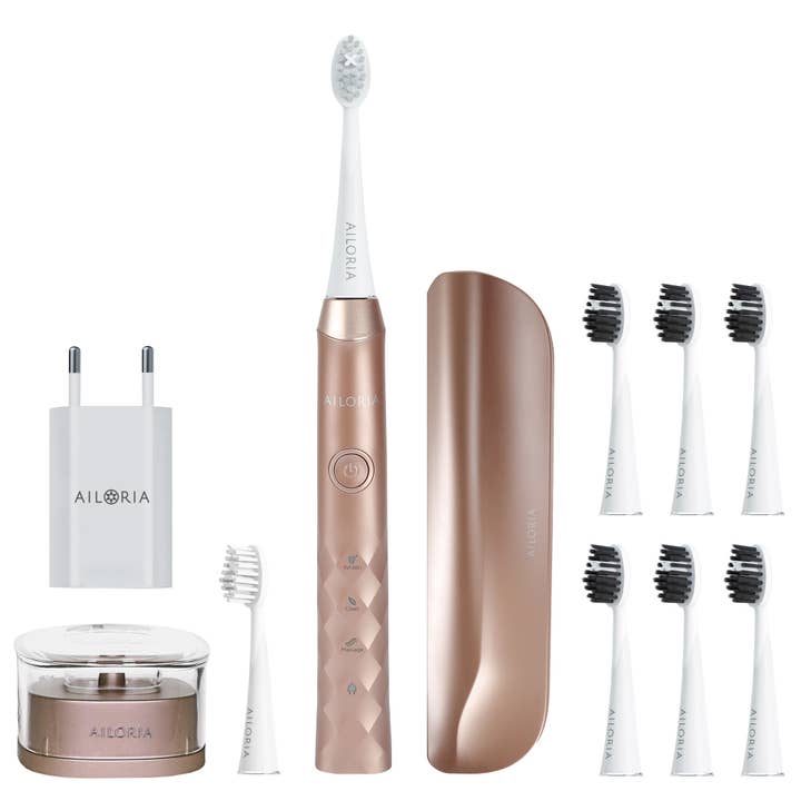 SHINE BRIGHT Set USB sonic toothbrush limited edition for wholesale by AILORIA