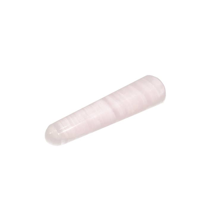 Calcite Mangano Massage Wand Rounded - Jumbo #2 - 4 1/2" to 5 1/2" for wholesale by Stonebridge Imports