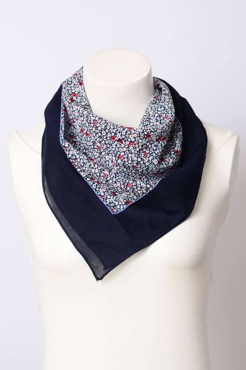 Leto Accessories - Wholesale Bandana - Women's - Floral Wide Country Bandana4