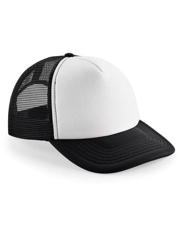 Wholesale Beechfield Vintage Snapback Trucker Cap Unisex Two