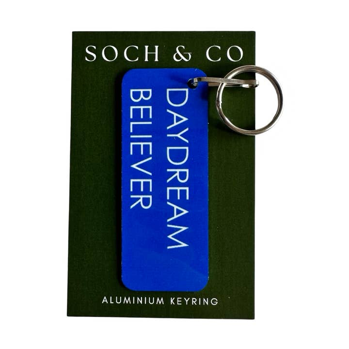 Daydream believer keyring for wholesale by soch and co