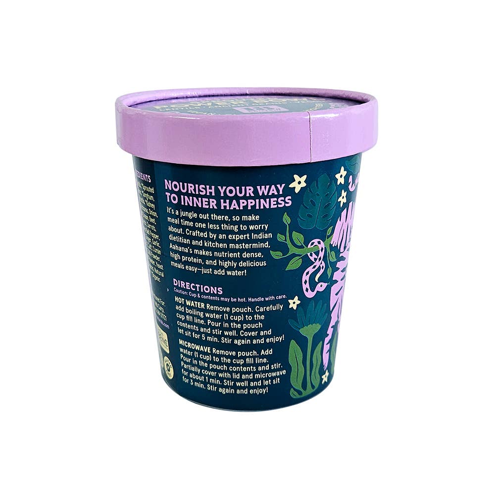 Aahana's Naturals - Wholesale Shelf Stable Prepared Meal - Coconut & Ginger - Sprouted Power Bowl - Vegan, Gluten-Free3