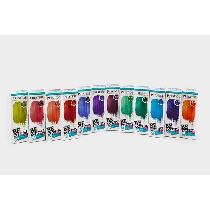 Mister33 Womencare - Wholesale Hair Dye - BeExtreme Semi-Permanent Hair Coloring Turquoise