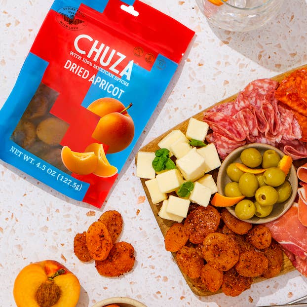 CHUZA - Venta al por mayor Fruta deshidratada - CHUZA | Albaricoque Seco | Snack de Fruta Sazonado con Chile