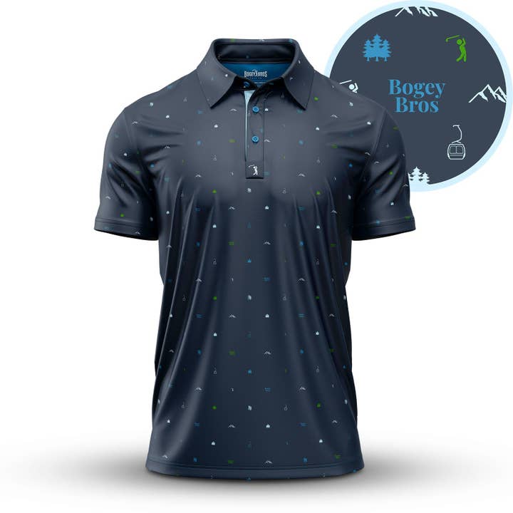Pine - Polo for wholesale by Bogey Bros Golf Co