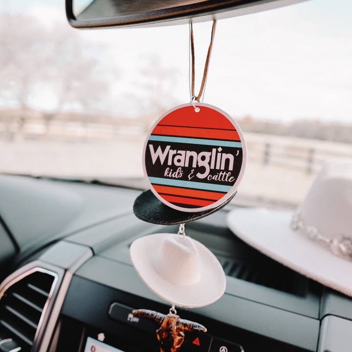 The Front Porch Label - Wholesale Air Freshener - Wranglin Kids & Cattle Air Freshener1