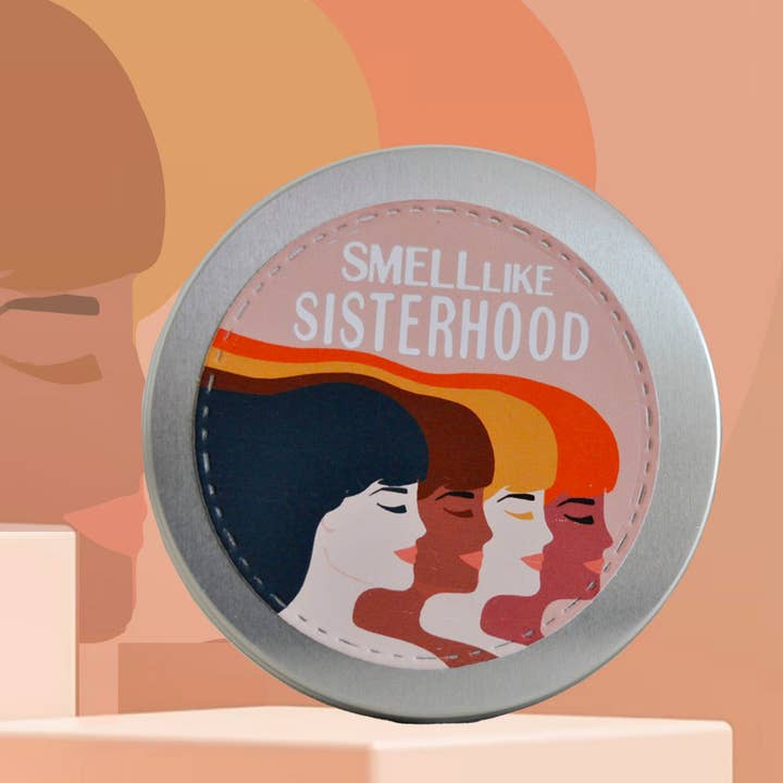 Waves soy wax - Venta al por mayor Velas en tarros - Vela ilustrada SisterHood2