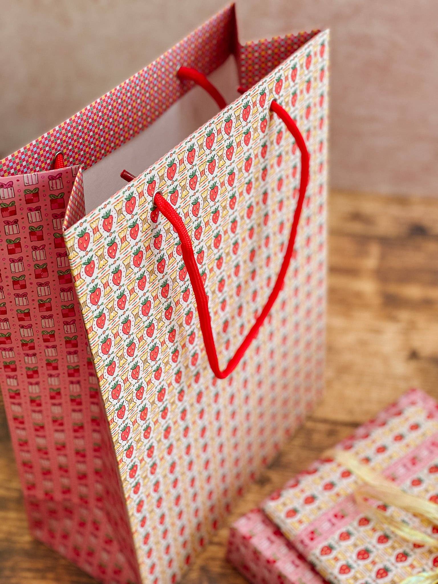 re:mused studio - Wholesale Gift Bag - Berry Birthday Gift Bag2