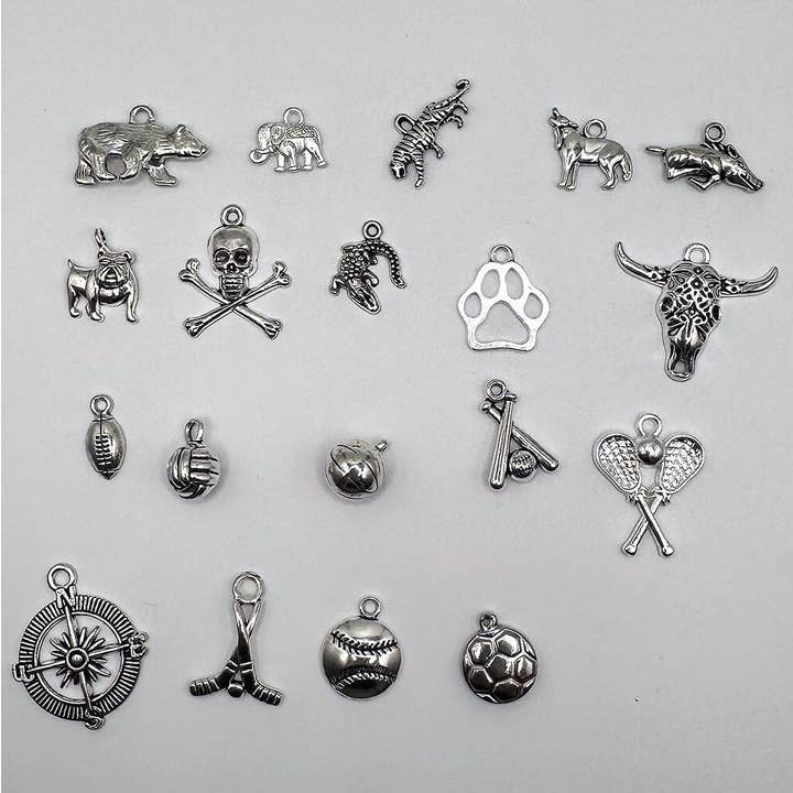 Fish Towne Designs, LLC - Wholesale Jewelry Set - Navy Blue and Yellow Game Day Bracelet Stack8