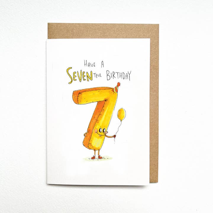 Have a Seventful Birthday for wholesale by Well Drawn
