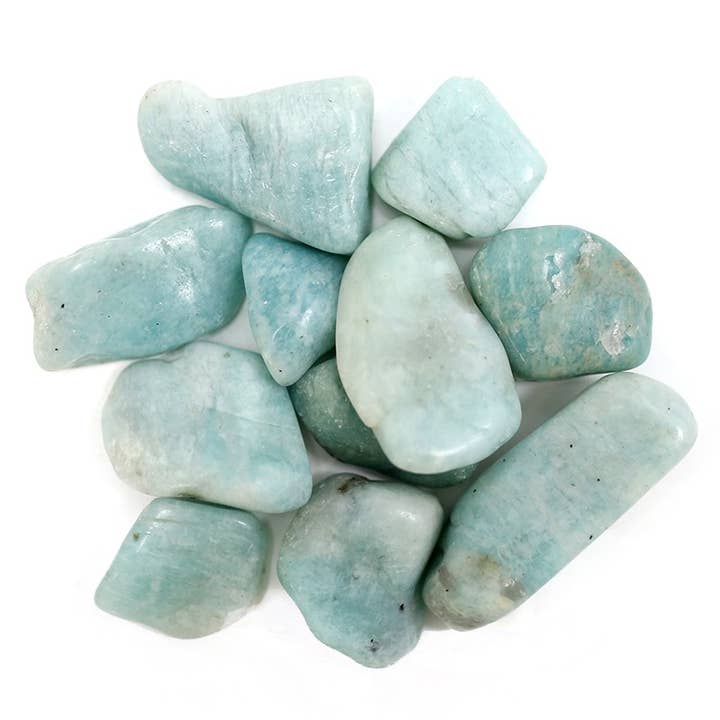 Ethike.eu - Wholesale Spiritual Stone/Crystal - Natural irregular stones - Amazonite 200 g.1
