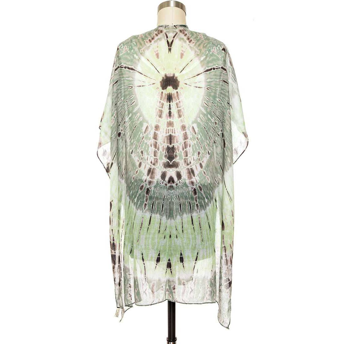 Artini Accessories - Vente Kimono – femme - Cardigan kimono imprimé tie-dye3