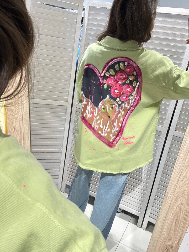 Limited Edition Printed Denim Jacket for wholesale by VICTORIA&ISAAC