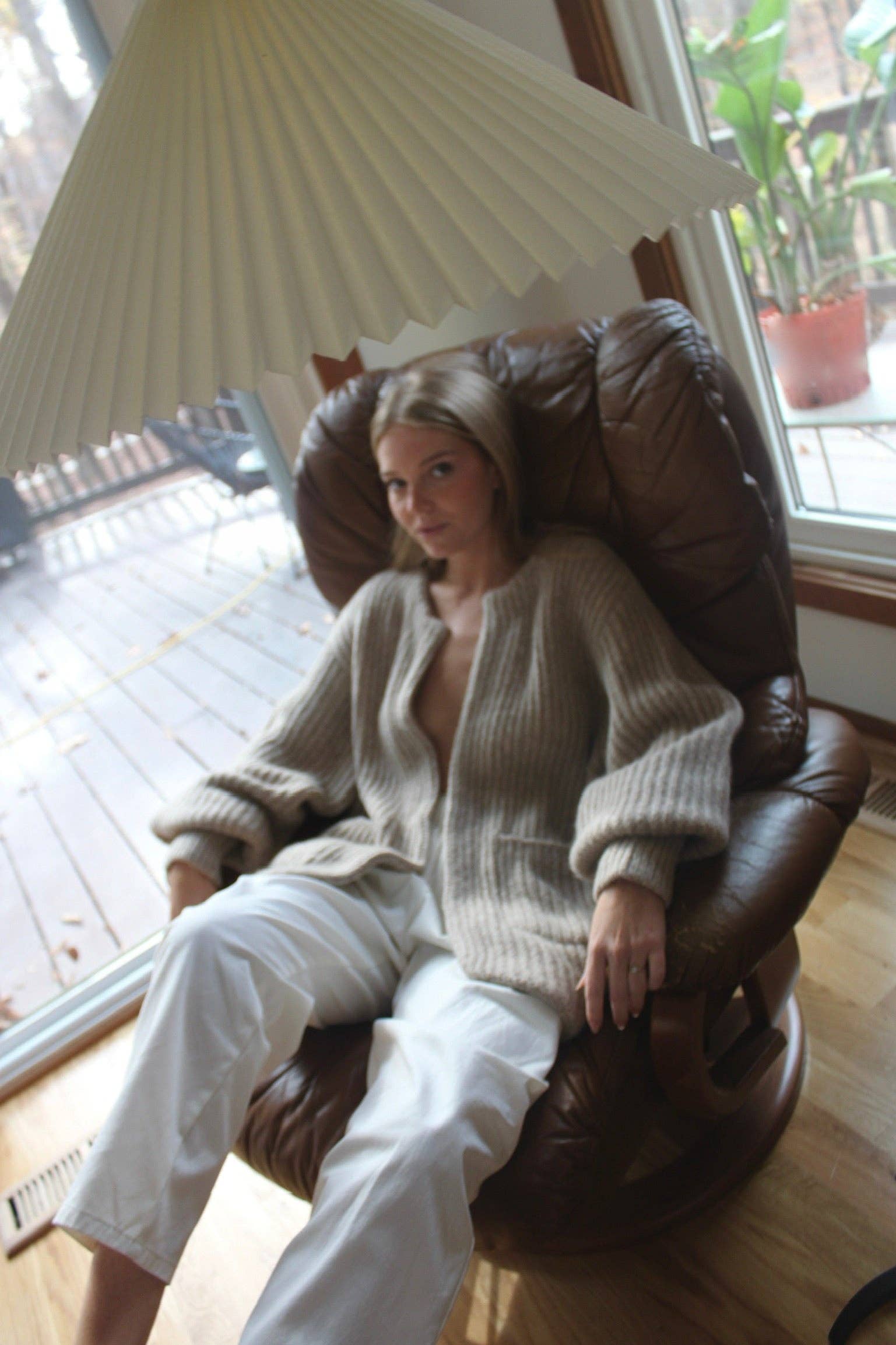 Na Nin - Wholesale Jas - Dames - Gebreide alpacajas van Dylan15