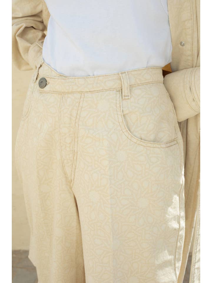 CHEZ NOUS. - Vente Pantalon – homme - PANTALON ZLIZ - NATURAL3