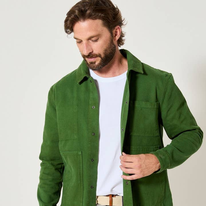Afslappet Jakke Mosgrøn for engroshandel hos JAQK
