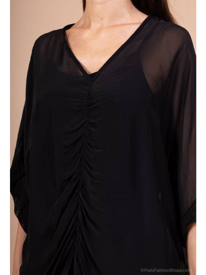 Shyloh - Wholesale Tunic - Women's - Silk Top 504904