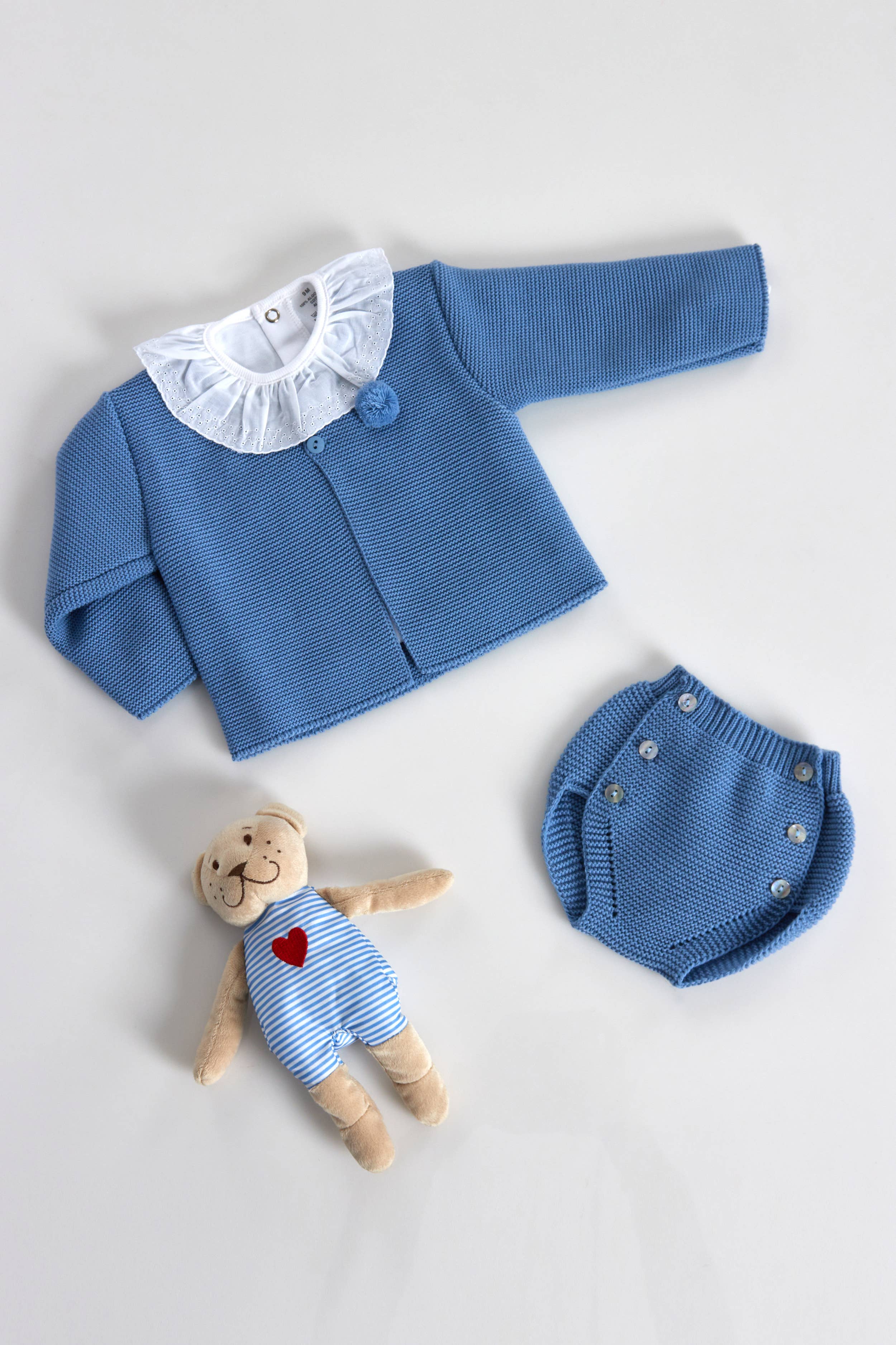 Amorim Gerações, LDA - Wholesale Jacket - Baby - Knitting Pompom Jacket 8082