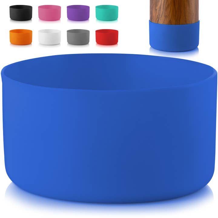 Zulay Kitchen - Wholesale Water Bottle - Protective Silicone Boot for for 3.5" Diameter Water Bottles12