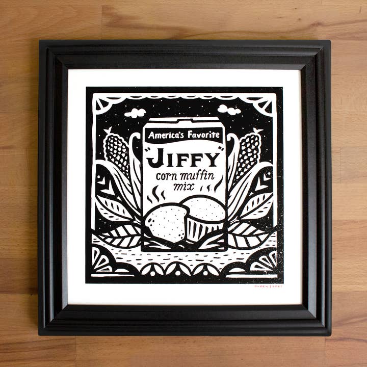 Jiffy Corn Muffin Mix Print for wholesale by Indestructible Food
