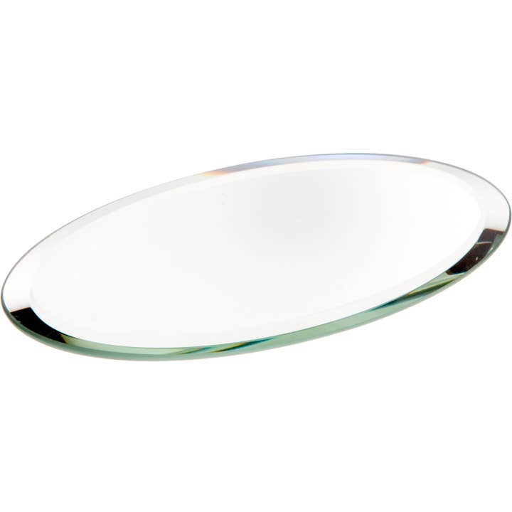 Bard's - Wholesale Wall Mirror - Bard's Oval 3mm Beveled Glass Mirror, 3" x 5"