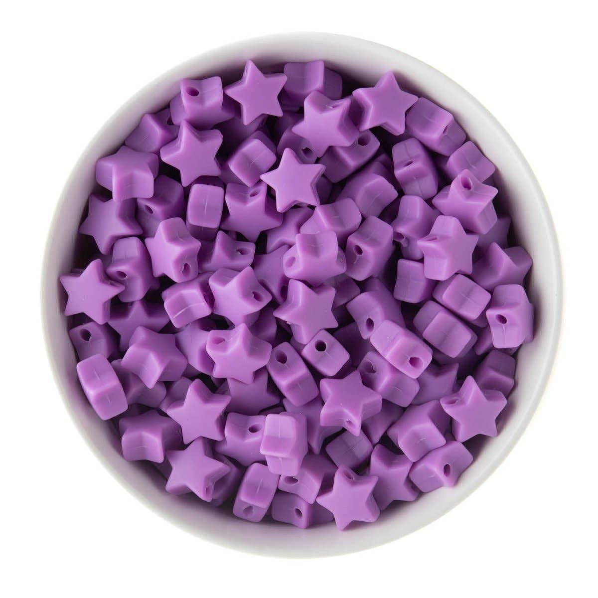 Cara & Co Silicone Craft Supply - Vendita all'ingrosso Attrezzature per lavoretti e fai da te - Perline focali in silicone Mini Star1