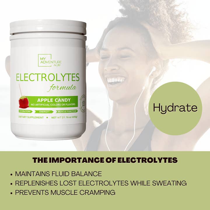 My adventure to fit - Wholesale Voedingssupplement/vitamine - Apple Candy-elektrolyten voor het hele gezin4
