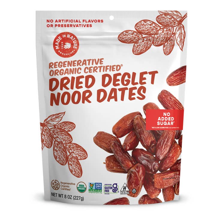 Dried Deglet Noor Dates for wholesale by Made In Nature