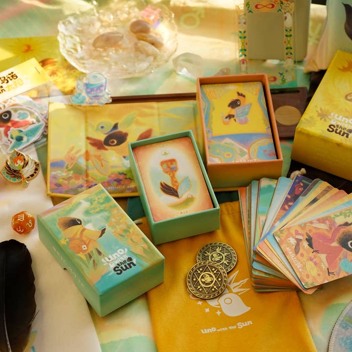 Vermilion Collection - Wholesale Tarot Cards - Uno with the Sun Tarot21