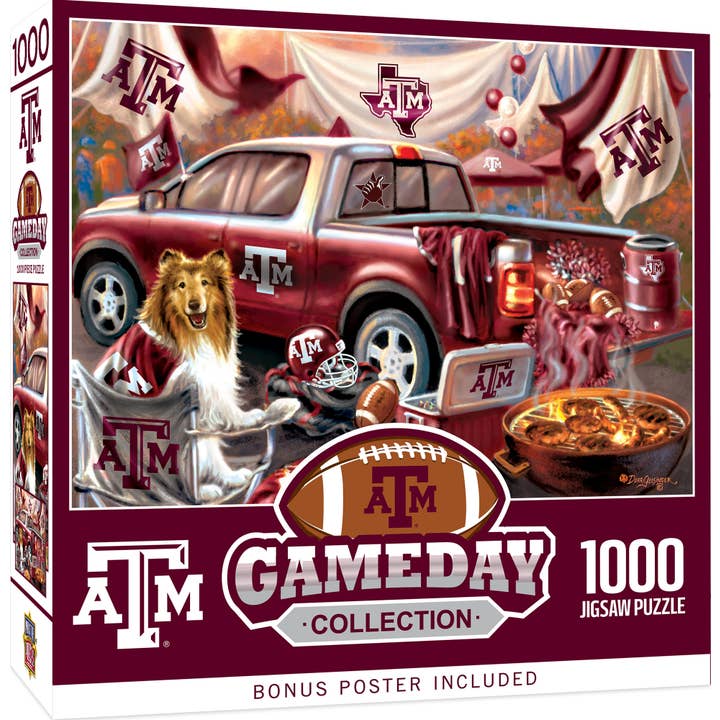 Texas A&M Aggies - Gameday 1000 Piece Puzzle for wholesale by Masterpieces Puzzles