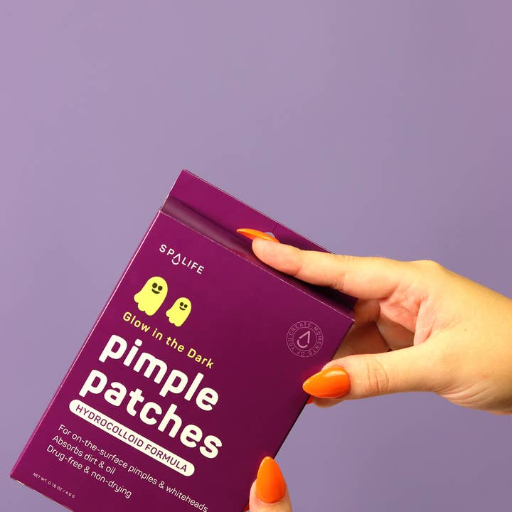 My Spa Life - Wholesale Acne/hydrocolloid patch - Glow in the Dark Ghosts Halloween Pimple Patches1