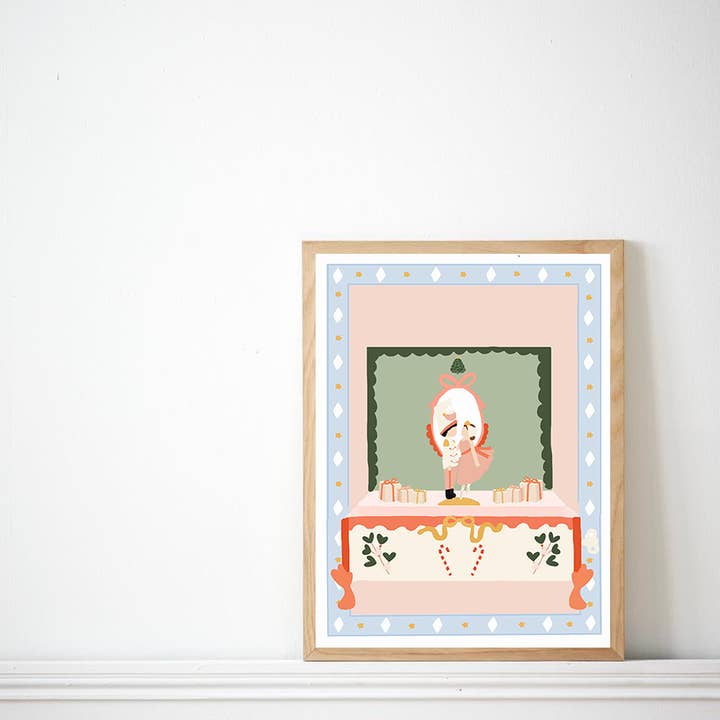 LE PAPIER GRAPHIQUE - Wholesale Everyday Greeting Card - The Winter Ballet - Simple Card2