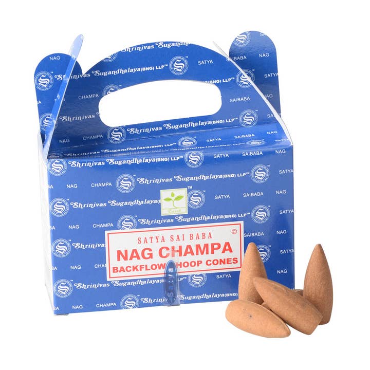 Benjamin International - Wholesale Incense - Nag Champa Backflow Incense Cones