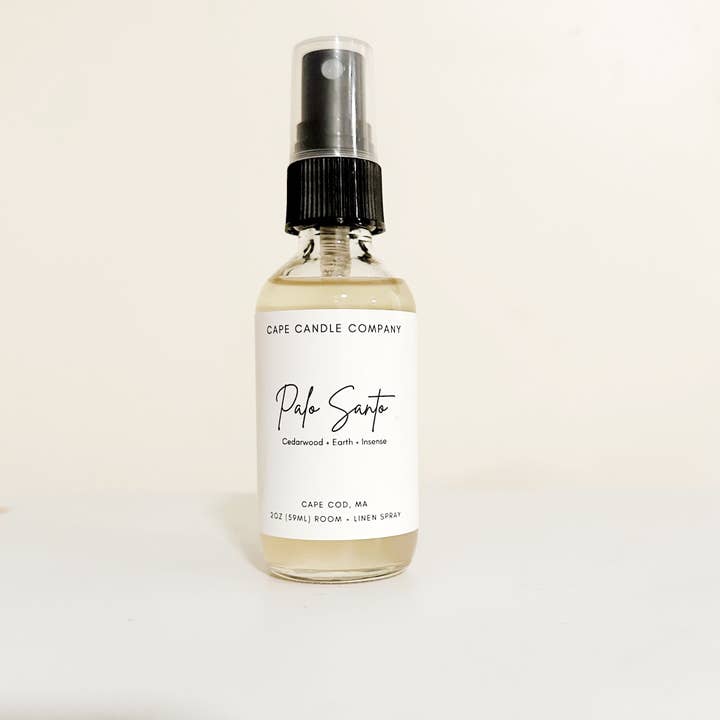 Palo Santo - Room + Linen Spray for wholesale by Cape Cod Candle Company
