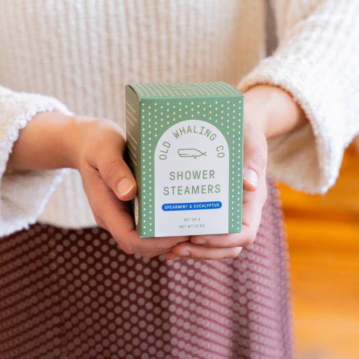 Old Whaling Company - Wholesale Shower Steamer/Bomb - Spearmint & Eucalyptus Shower Steamers